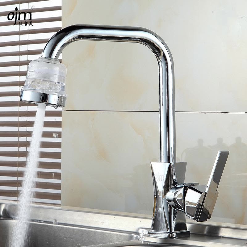 欧吉美 厨房水龙头增压节水过滤器网嘴 除氯过滤器水龙头配件 B-400图片