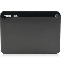东芝(TOSHIBA)升级版V9 CANVIO高端分享系列1T 移动硬盘 2.5英寸USB3.0加密MAC移动硬盘1T