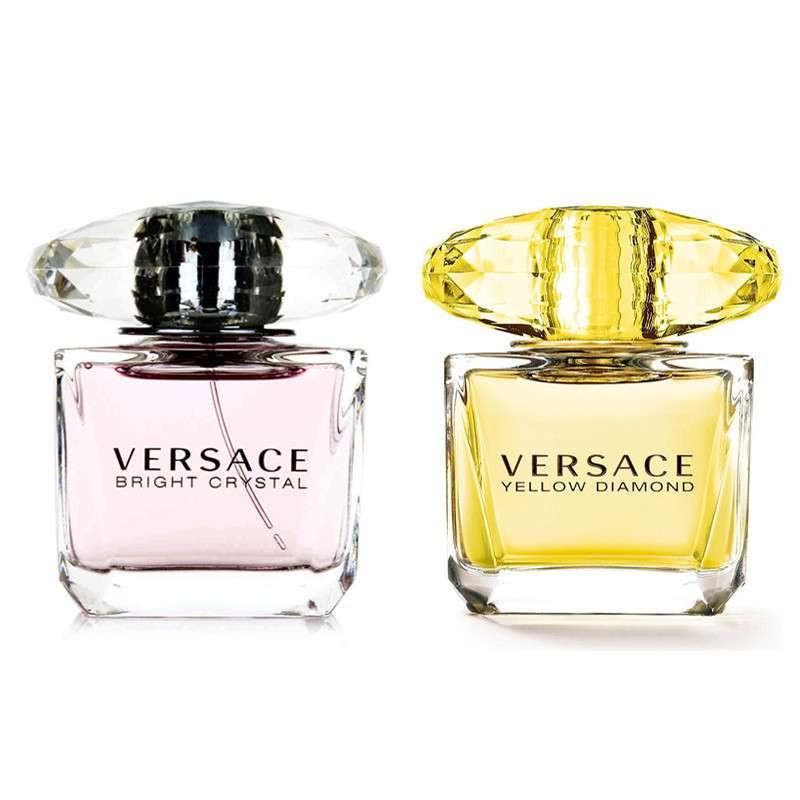 VERSACE 范思哲 粉钻 晶钻香水恋水晶+黄钻 金钻女士香水套装组合Q版5ml迷你小样图片