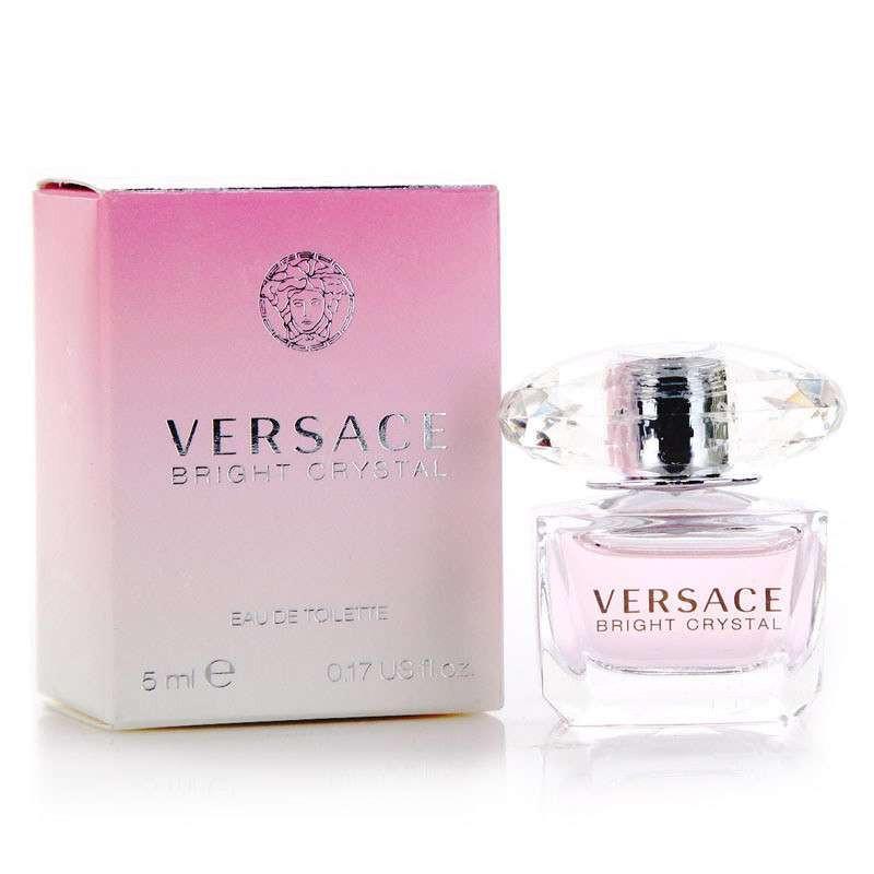 VERSACE 范思哲 粉钻 晶钻香水恋水晶+黄钻 金钻女士香水套装组合Q版5ml迷你小样