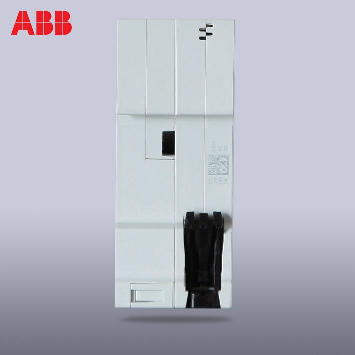 ABB断路器 漏电保护器1P+N25A空气开关GSH201-C25