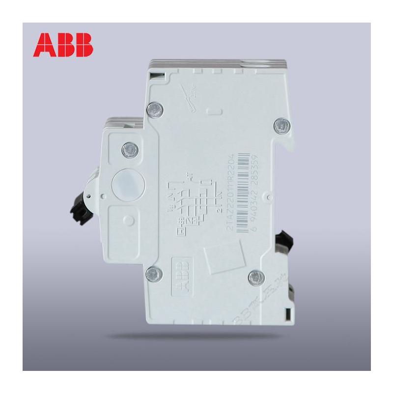 ABB断路器 漏电保护器1P+N25A空气开关GSH201-C25