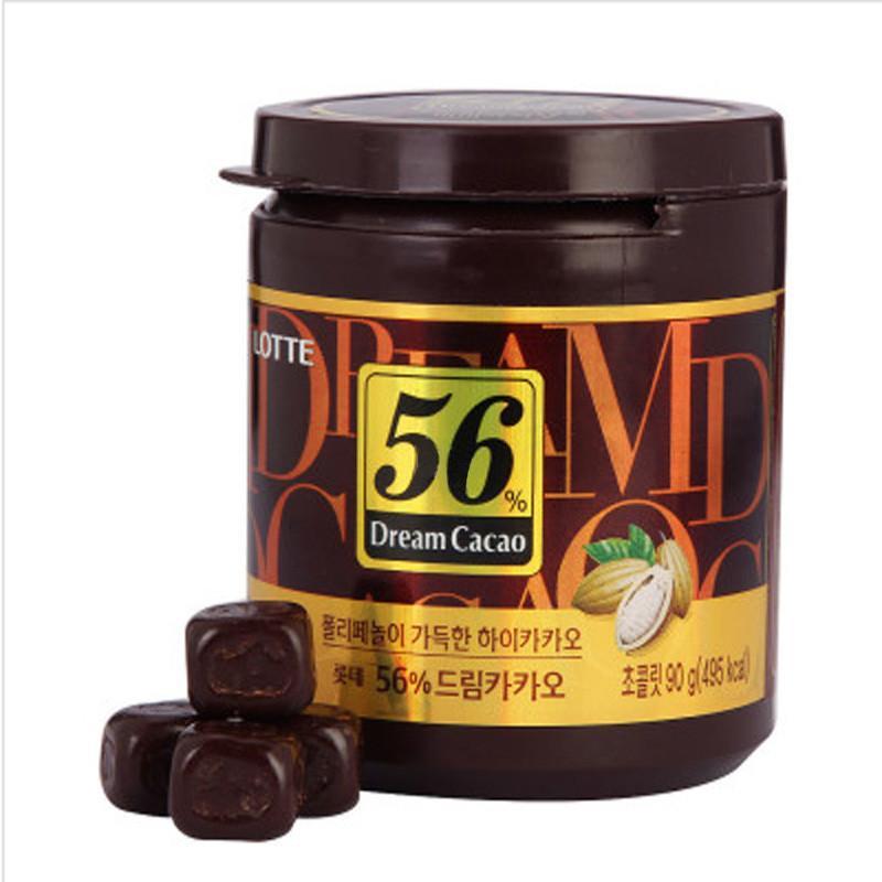乐天牌56%罐巧克力90g