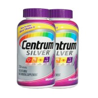 美国进口CENTRUM善存银片复合维元素片维他命250粒*2瓶 50岁以上女性