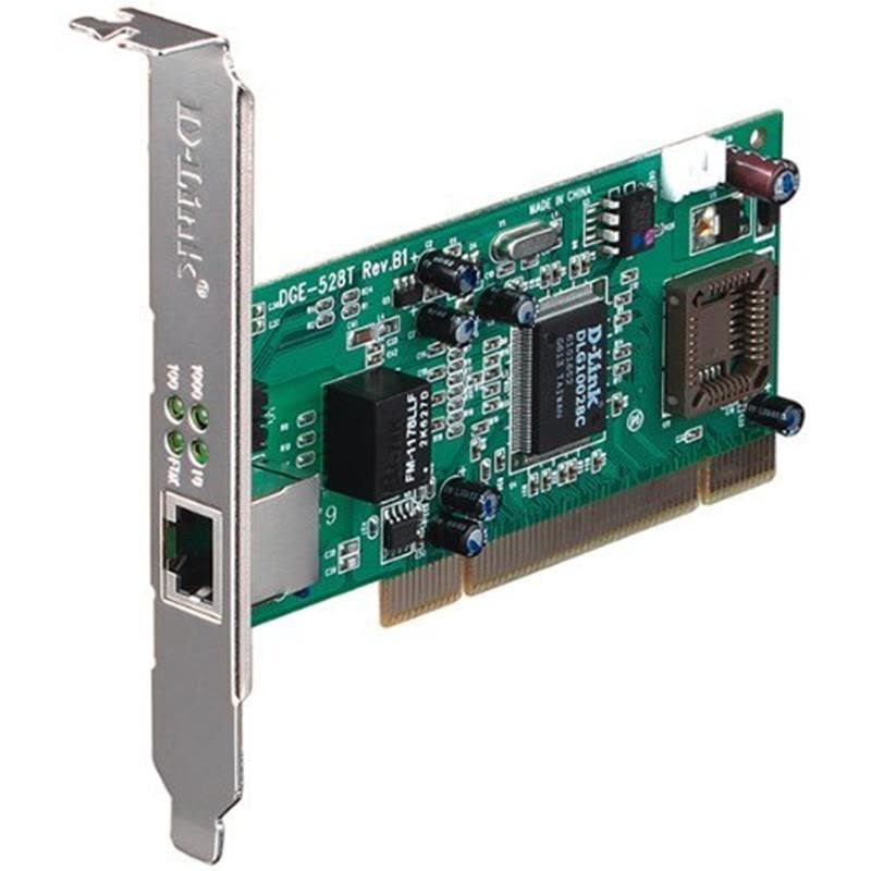 友讯（D-Link）DGE-528T 千兆铜缆台式电脑PCI网卡 有线网卡 带小挡板 半高挡板 1000M图片