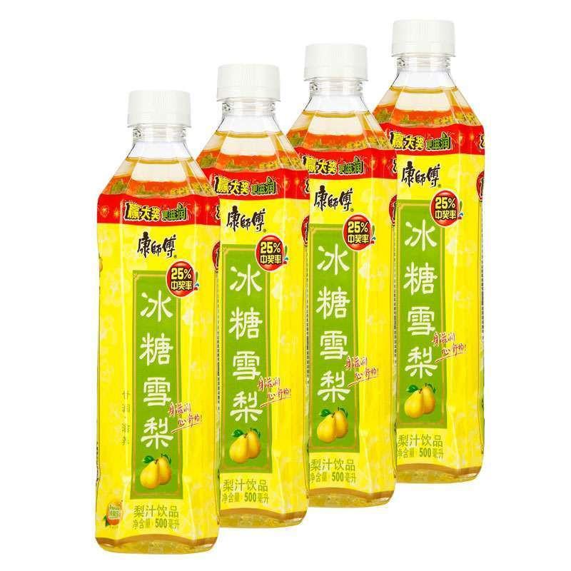 康师傅 冰糖雪梨500ML*4