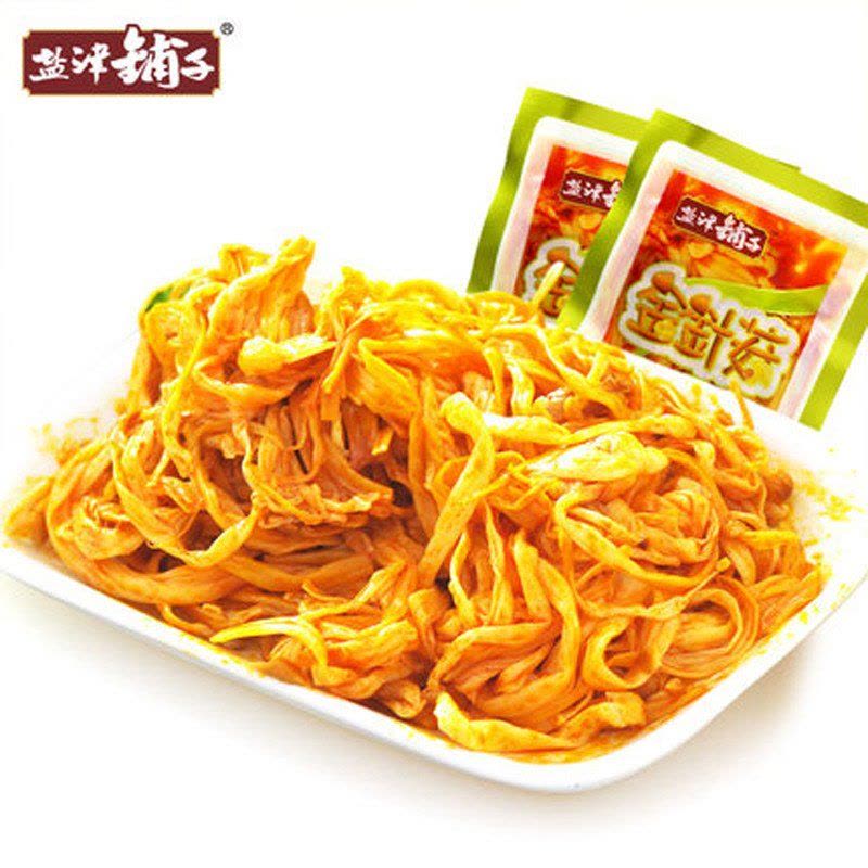 盐津铺子 香辣金针菇200g*2包 美味零食图片