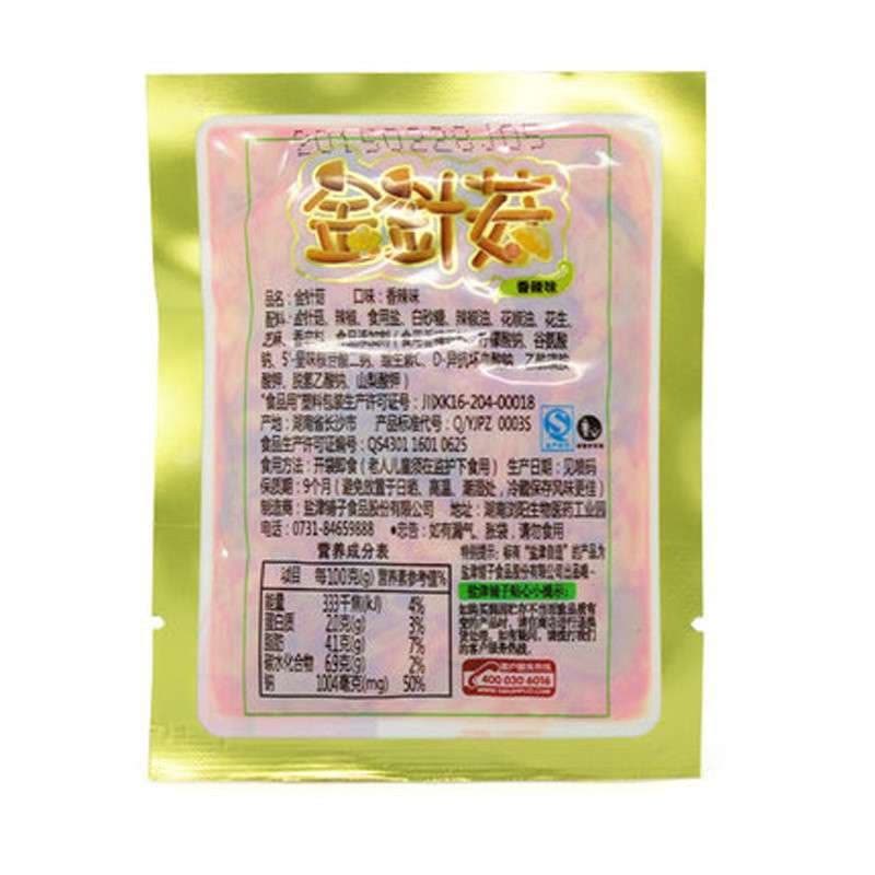 盐津铺子 香辣金针菇200g*2包 美味零食图片