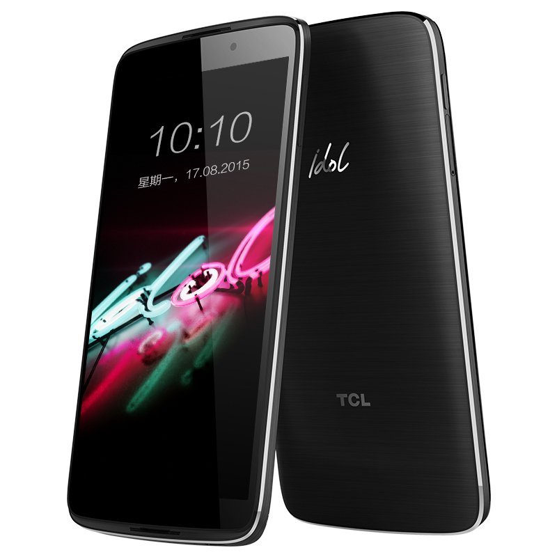 TCL idol3 (i806) 5.5寸屏 2G运行+16G内存 移动 联通 电信三网通4G 支持手机正反两面接电话 苍穹灰