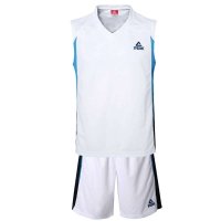 匹克篮球服套装男 四季透气训练服球衣比赛定制队服团购印号队服F732171