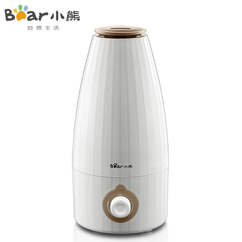 小熊(Bear) 空气加湿器 JSQ-A20B1 陶肌工艺品2L容量静音香薰办公家用