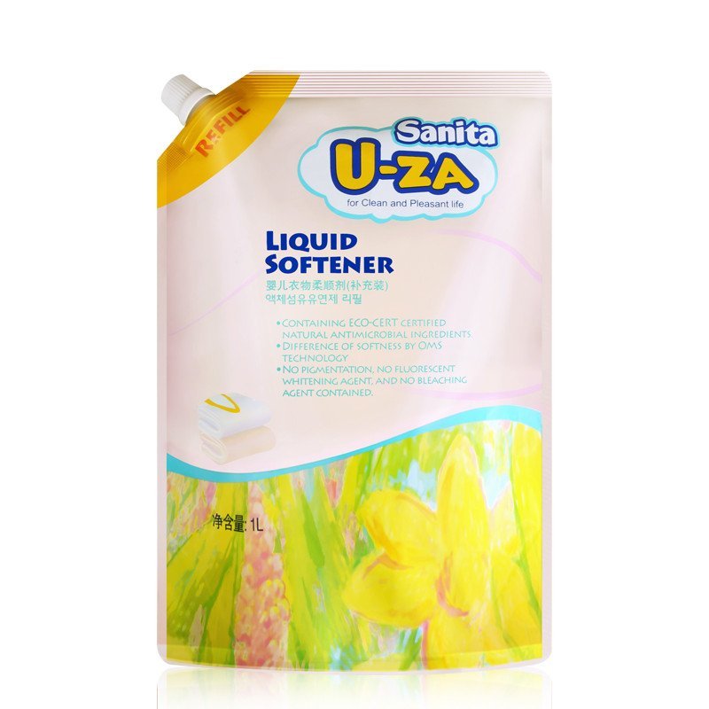 Sanita U-ZA101077婴儿衣物柔顺剂(补充剂)1000ml