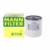 曼牌(MANNFILTER)机油滤清器机滤机油格滤芯W7008福特新福克斯翼博翼虎1.5T蒙迪欧沃尔沃C30S40S60