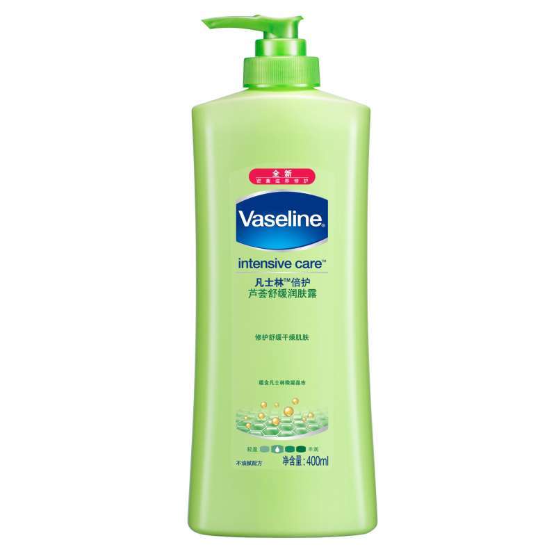 VASELINE 凡士林 倍护芦荟舒缓润肤露400ml