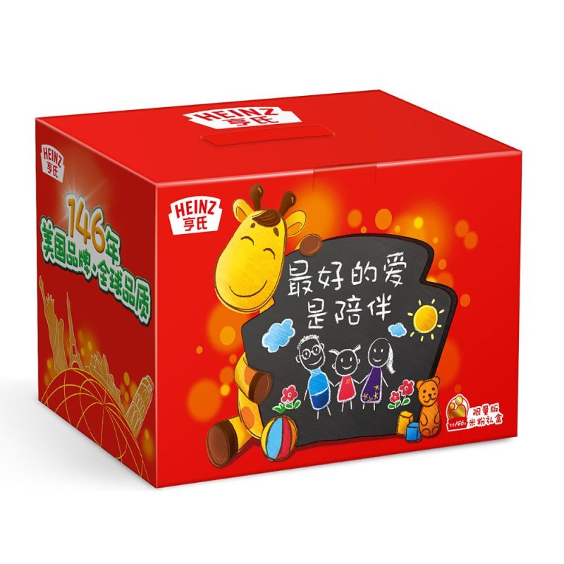 Heinz亨氏920周年庆限量版礼盒装325g*4(米粉礼盒)