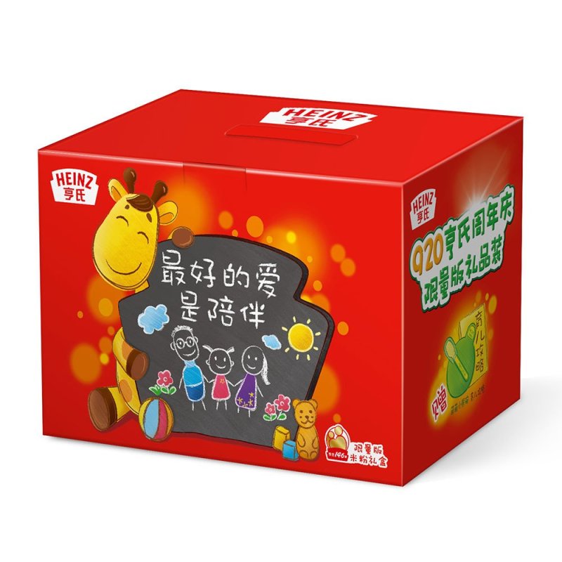 Heinz亨氏920周年庆限量版礼盒装325g*4(米粉礼盒)