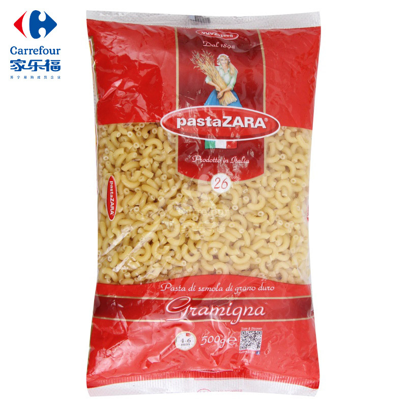 厨乐 面条（26幼弯通型）500g
