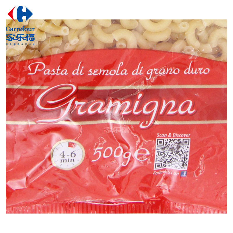 厨乐 面条（26幼弯通型）500g
