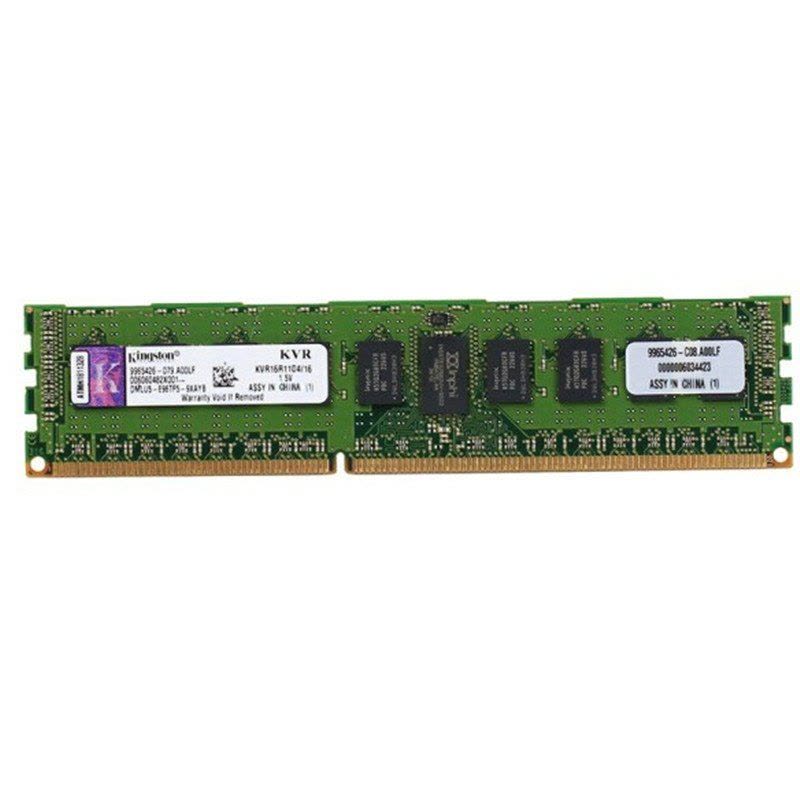 金士顿(Kingston)DDR3 1600 16G REG ECC服务器内存条 兼容1333图片