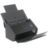 富士通(FUJITSU)ix500扫描仪高速双面自动进纸无线WiFi传输馈纸式扫描仪 黑色