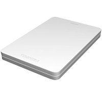 [赠送硬盘包]东芝(TOSHIBA)Alumy系列 500G移动硬盘 2.5英寸USB3.0 尊贵银
