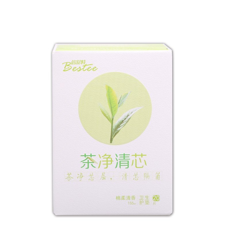 倍舒特茶净清芯护垫20片