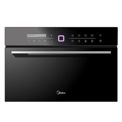 美的(Midea)嵌入式电蒸炉 电蒸箱 TPN26MMY-SAL 26升 黑晶欧式家用 智能触屏 魅影系列