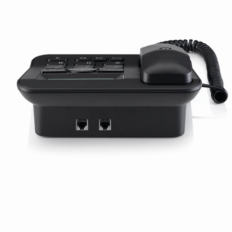 摩托罗拉(MOTOROLA) CT420C普通家用/办公话机来电显示电话机商务办公有绳座机 (黑色)高清大图