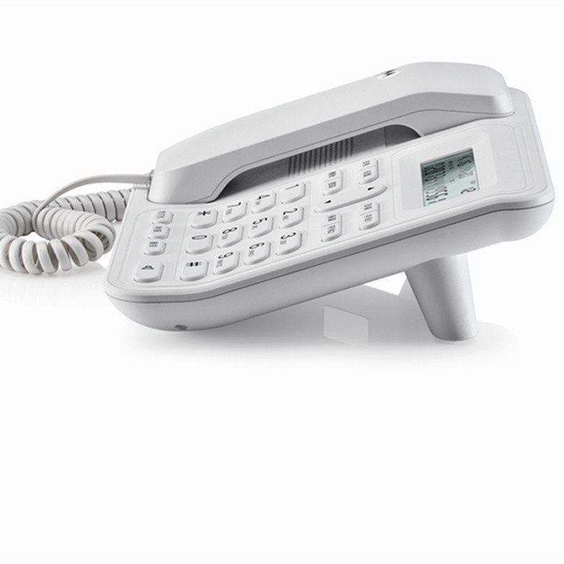 摩托罗拉(MOTOROLA) CT420C普通家用/办公话机来电显示电话机商务办公有绳座机 (白色)高清大图