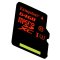 金士顿 64GB UHS-I U3 Class10 TF高速存储卡(读速90Mb/s 写入80Mb/s)