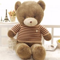 可爱超大号毛衣熊泰迪熊抱抱熊毛绒玩具熊公仔布娃娃送女友情人生日礼物
