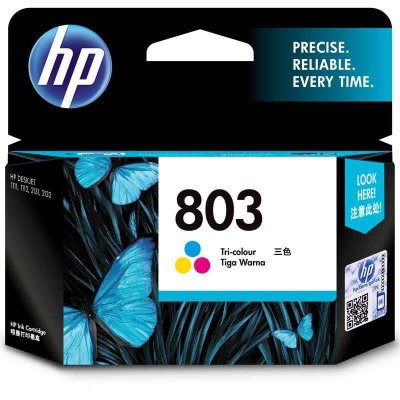 hp/惠普803黑色墨盒803彩色墨盒适用1112 1111 2131 2132 2621 2622打印机墨盒