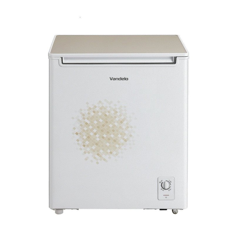 美的(Midea)BD/BC-150KSV(白色) 150升 卧式单温一室 冷冻冷藏转换 家用小冷柜冰柜