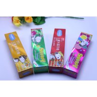 snoopy史努比50g儿童水晶牙膏（草莓 甜橙 葡萄 苹果）