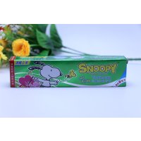 snoopy史努比50g儿童水晶牙膏（草莓 甜橙 葡萄 苹果）