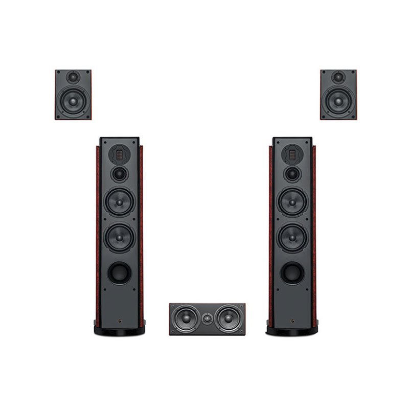 惠威(HIVI) M6005HT惠威音响 5.0声道家庭影院 木箱影院五件套无源音箱
