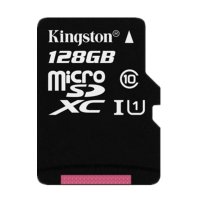 金士顿(Kingston) 128GB手机内存卡(CLASS 10)TF存储卡 Class10,UHS-I