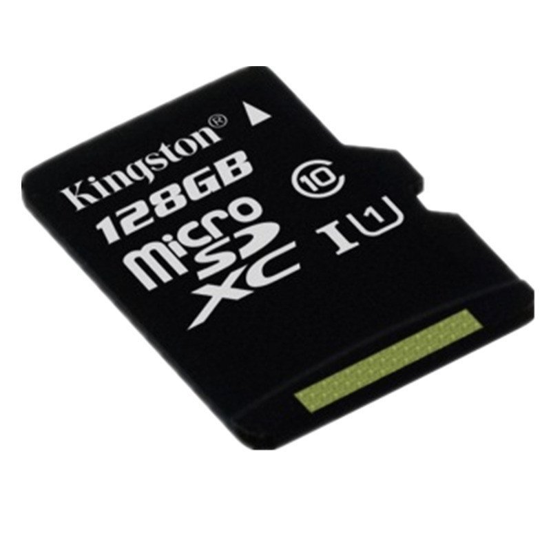 金士顿(Kingston) 128GB手机内存卡(CLASS 10)TF存储卡 Class10,UHS-I