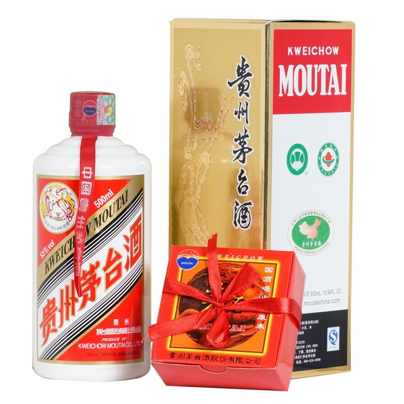 苏糖 贵州茅台酒飞天茅台 53度 500ML 单盒 酱香型白酒 日期随机发货