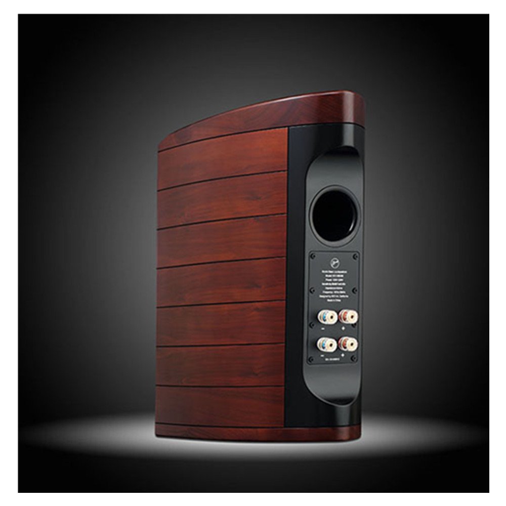 惠威(HIVI) M803A高保真书架无源音箱2.0声道hifi音箱 家用音响设备 桌面式木色原木皮饰面(送脚架一套)