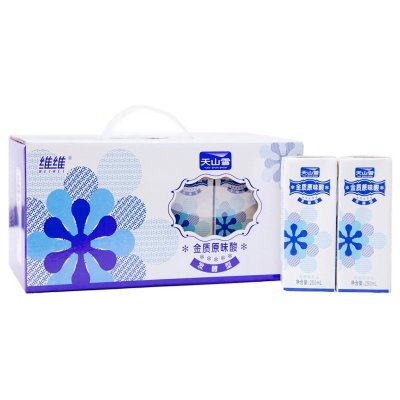 [苏宁超市]维维天山雪金质原味酸奶饮品 250ML*12