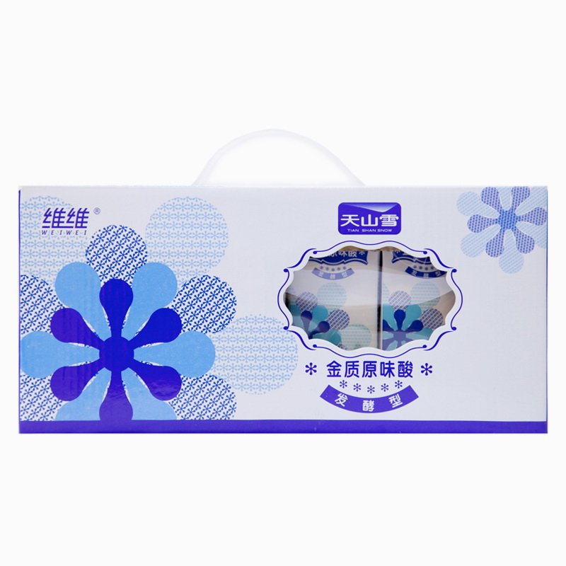 [苏宁超市]维维天山雪金质原味酸奶饮品 250ML*12