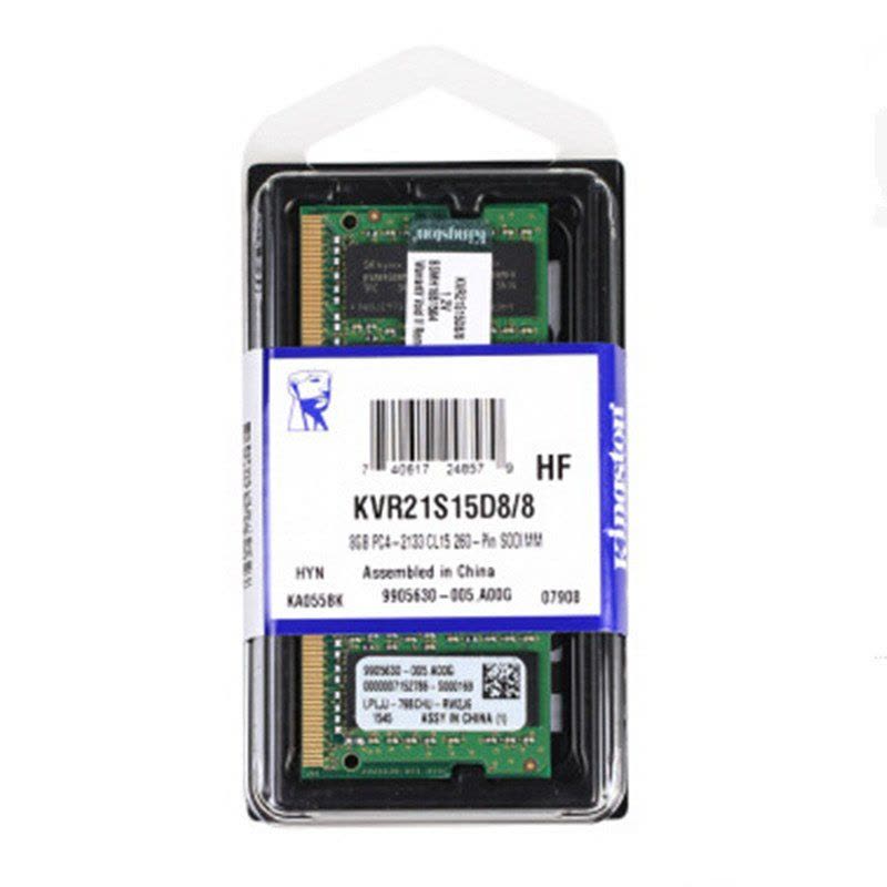 金士顿(Kingston)DDR4 2133 8GB 笔记本内存条图片