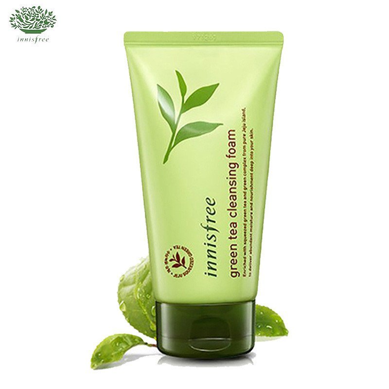悦诗风吟 innisfree 绿茶精萃保湿洁面膏 洗面奶 150ml （新款）