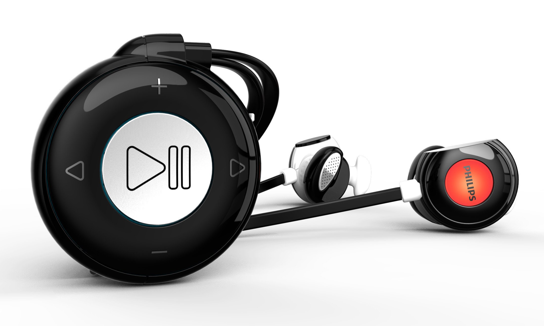 飞利浦(Philips) SA5208 黑色 8G MP3播放器运动跑步型耳机式炫酷呼吸灯