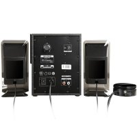 麦博(microlab)电脑音箱M200十周年纪念版 电脑多媒体2.1音箱 音响 低音炮 木质桌面音响 黑色