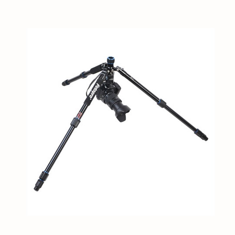 富图宝(Fotopro) MGA-584N+FPH-52Q单反摄影便携铝合金三脚架全景云台套装