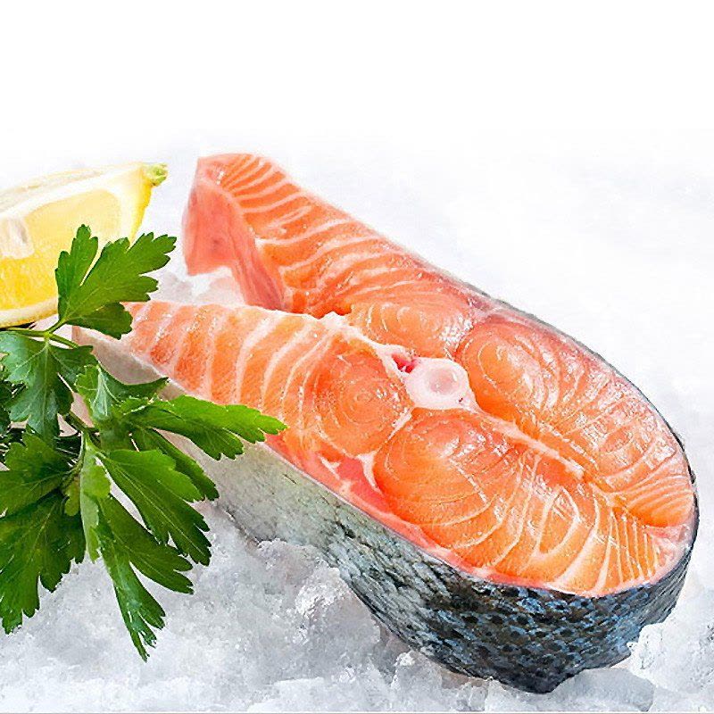 怡鲜来 丹麦进口冰鲜三文鱼扒600g 三文鱼排 三文鱼中段生鱼片刺身 新鲜海鲜水产图片