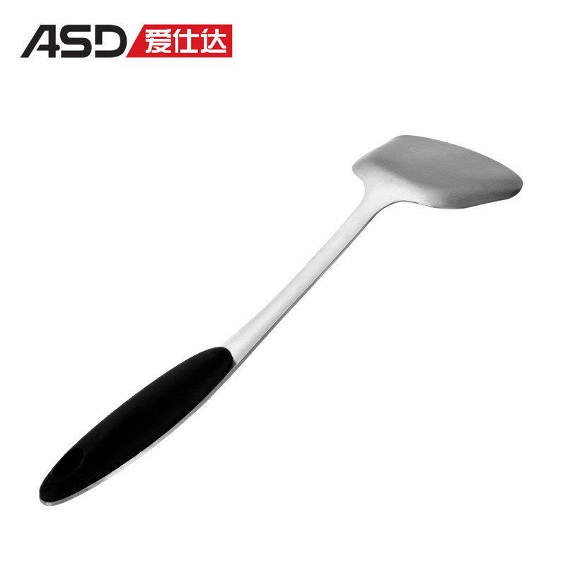 爱仕达(ASD) 不锈钢锅铲 拉丝不锈钢炒勺铲子炒铲中式锅铲 SSQ1-D图片