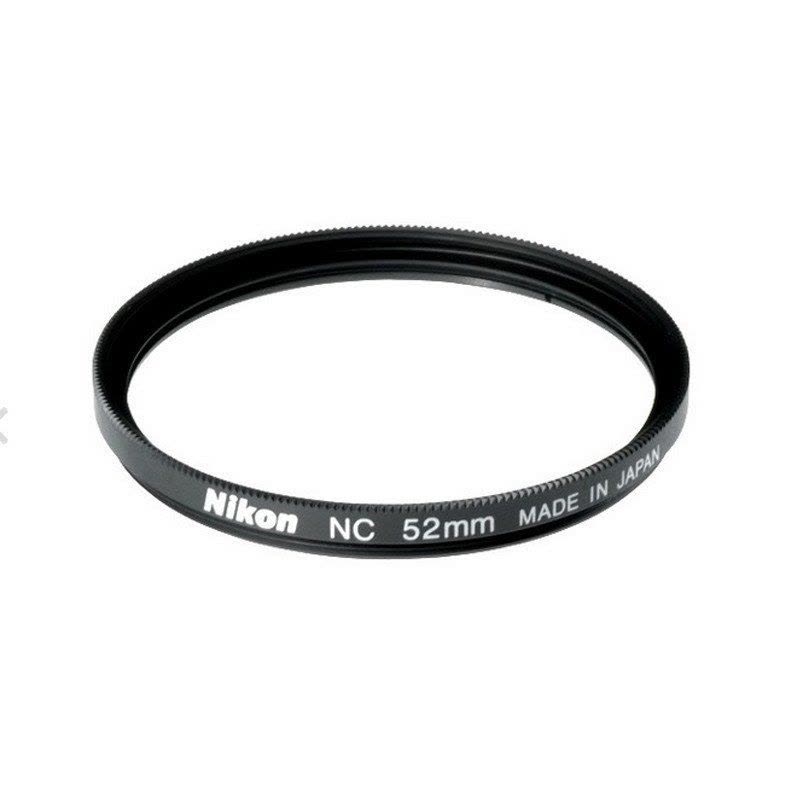 尼康(Nikon) 52mm UV镜 中性色彩NC滤镜 玻璃镜片图片
